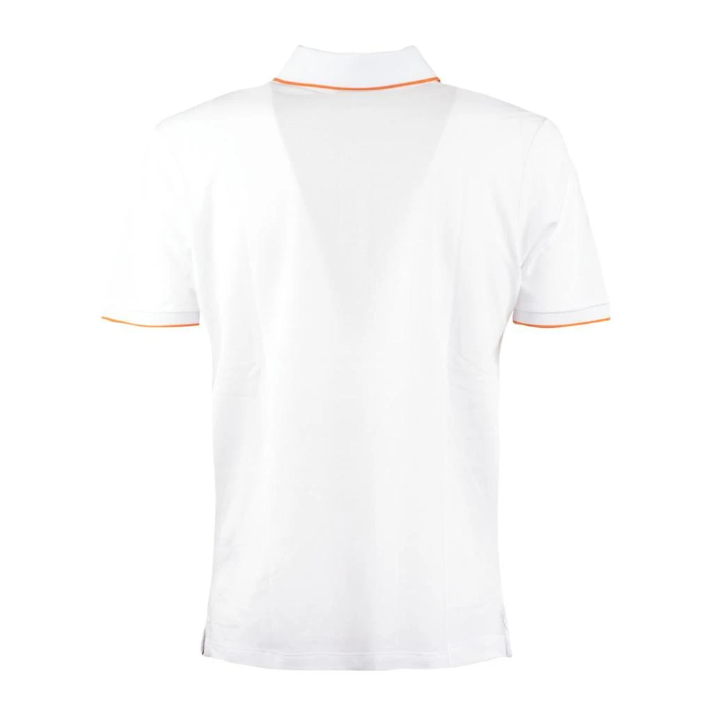 Paul & Shark Paul & Shark Cotton Pique Polo Shirt With Shark Print 2