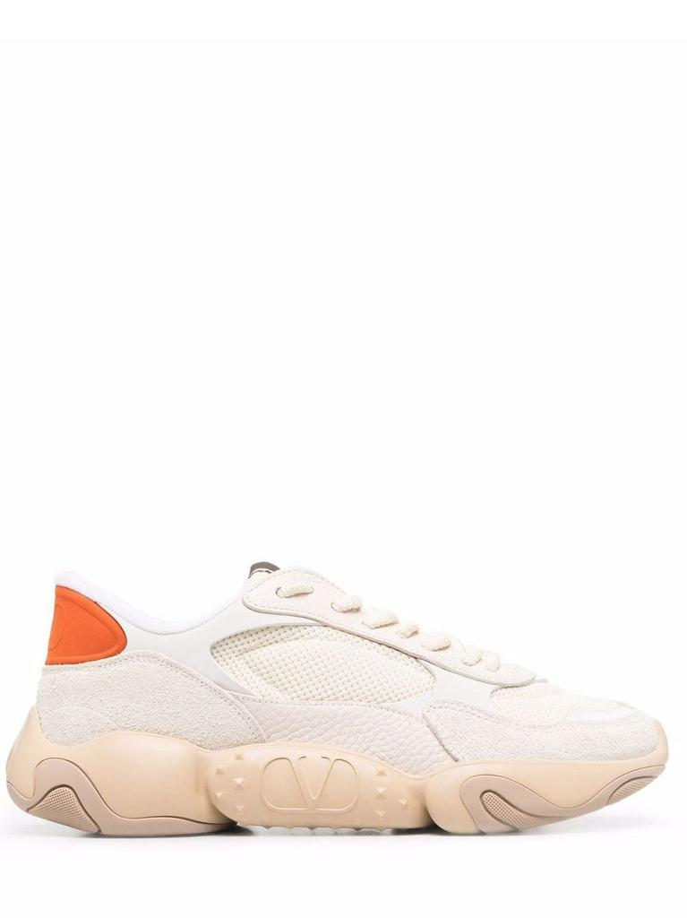 NA Beige Bubbleback Mesh VLOGO Sneakers