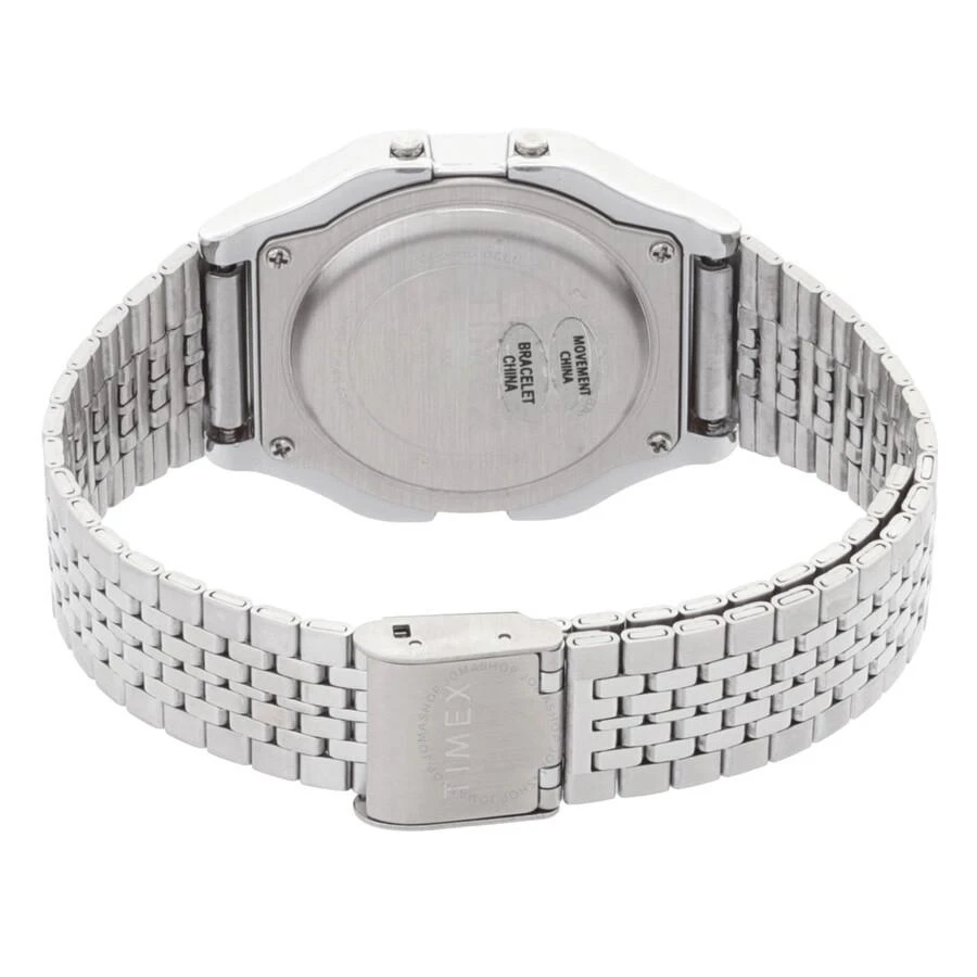 Timex 80 Alarm Quartz Digital Stainless Steel Bracelet Unisex Watch TW2R79300 3
