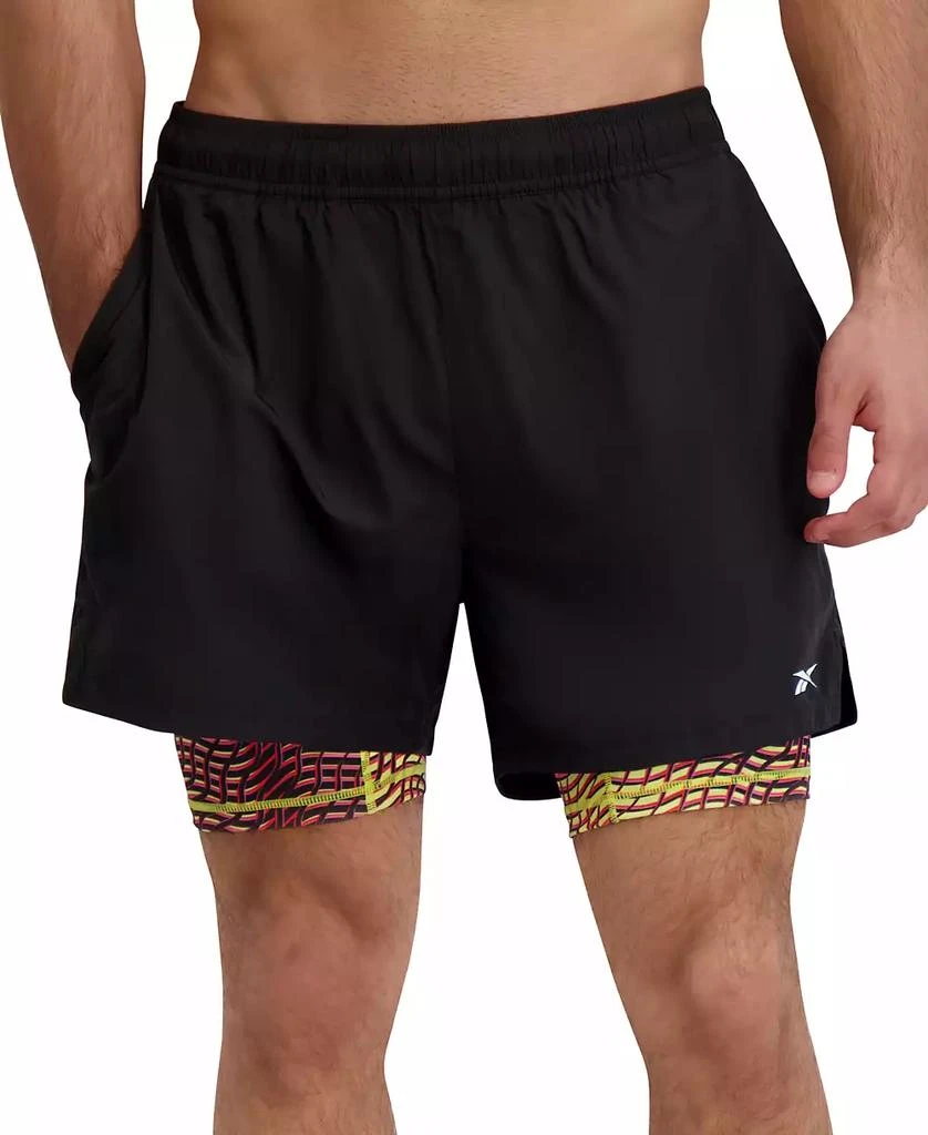 Reebok Men's Athlete Hype Lined Shorts 1