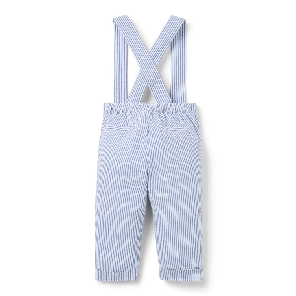 Janie and Jack Seersucker Suspender Pants (infant)