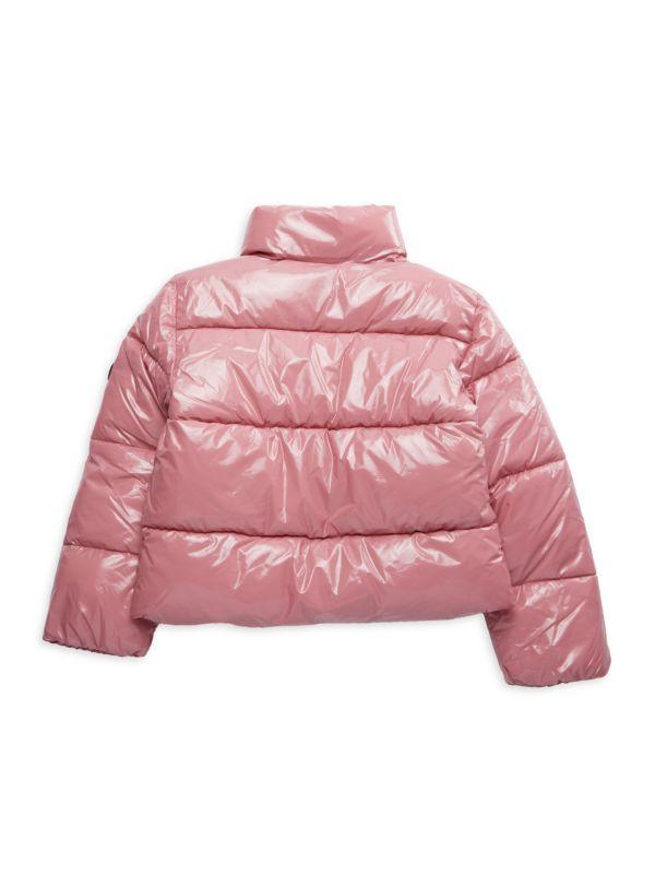 NOIZE Girl's Cropped Puffer Jacket