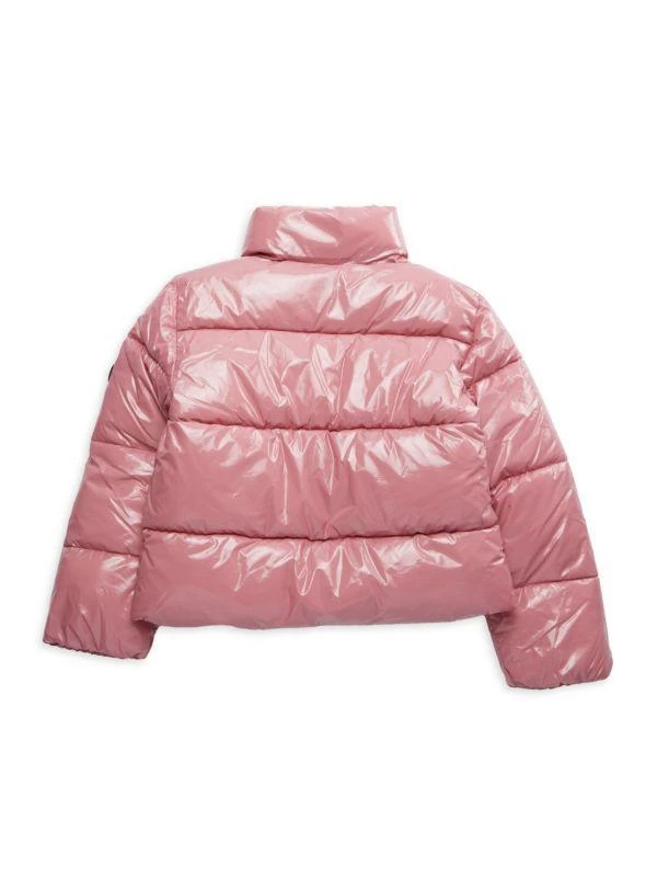NOIZE Girl's Cropped Puffer Jacket 2