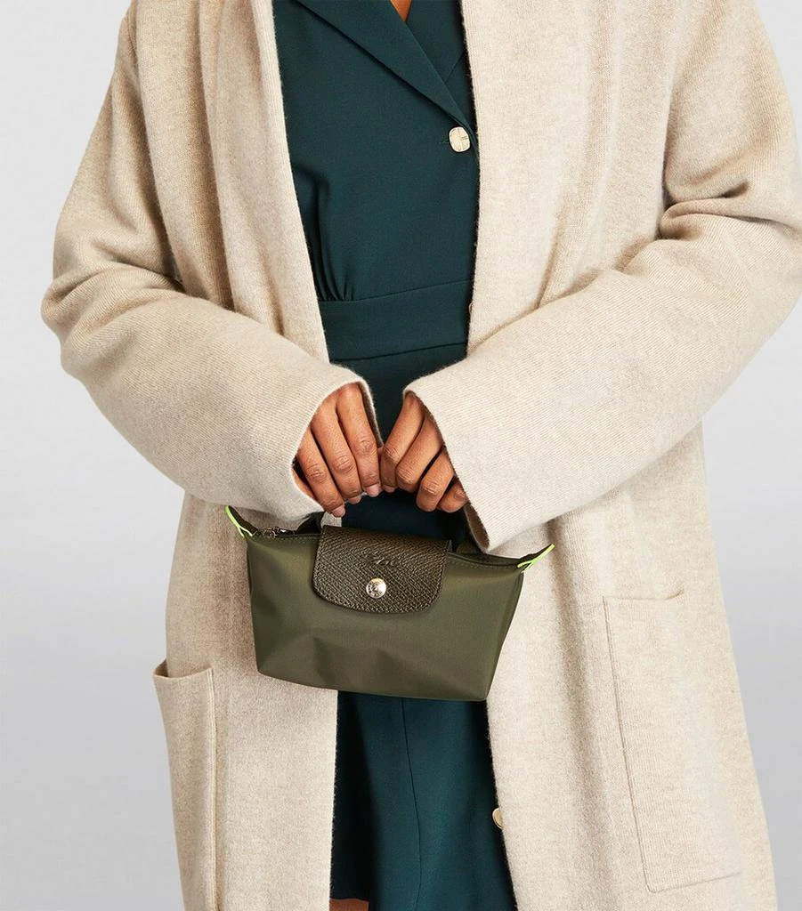 Longchamp Le Pliage Green Pouch 5
