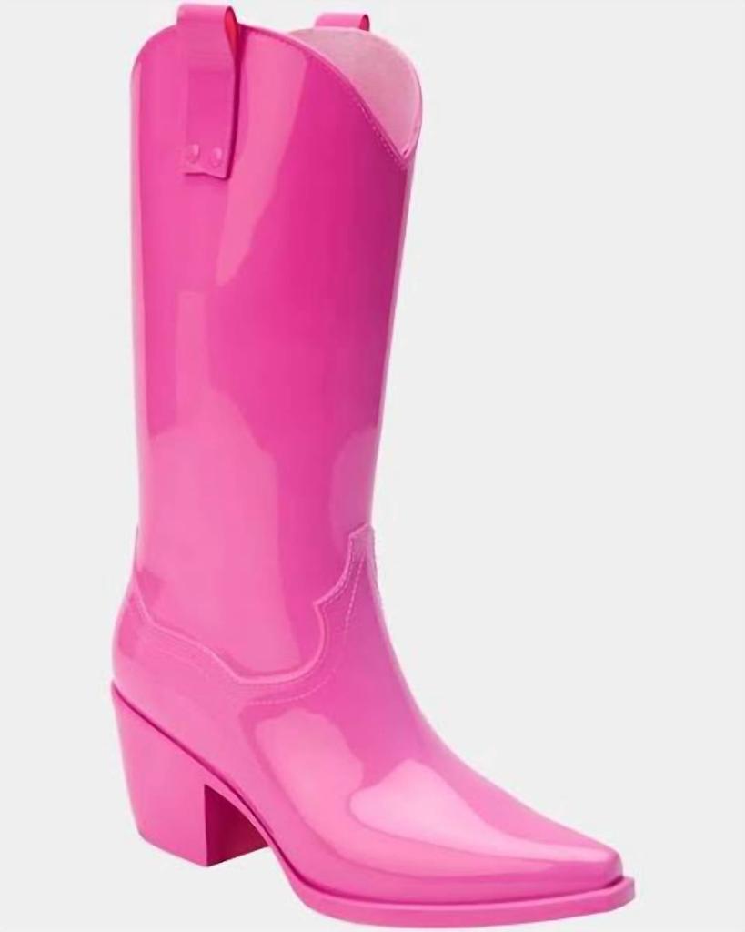 Beach by Matisse Women's Annie Western Rain Boots In Pink