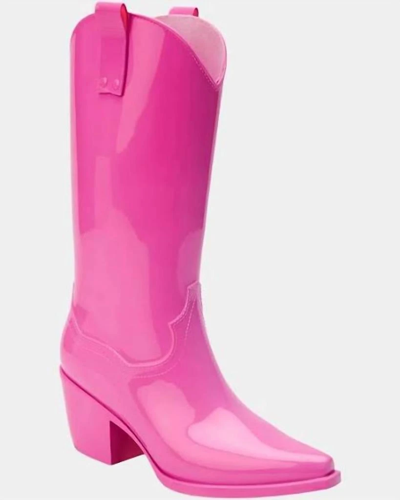 Beach by Matisse Women's Annie Western Rain Boots In Pink 1