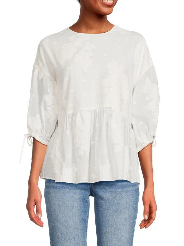 Ted Baker London Karni Puff Sleeve Top 1