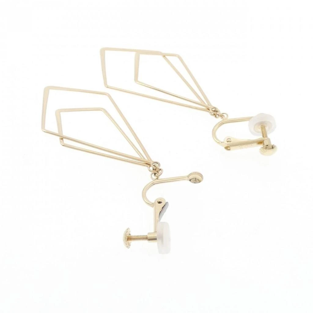 Vendome Aoyama yellow gold (10K) Clip Earrings (Pre-Owned) 3