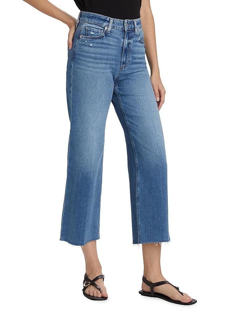 Paige Anessa Cropped Straight-Leg Jeans 4