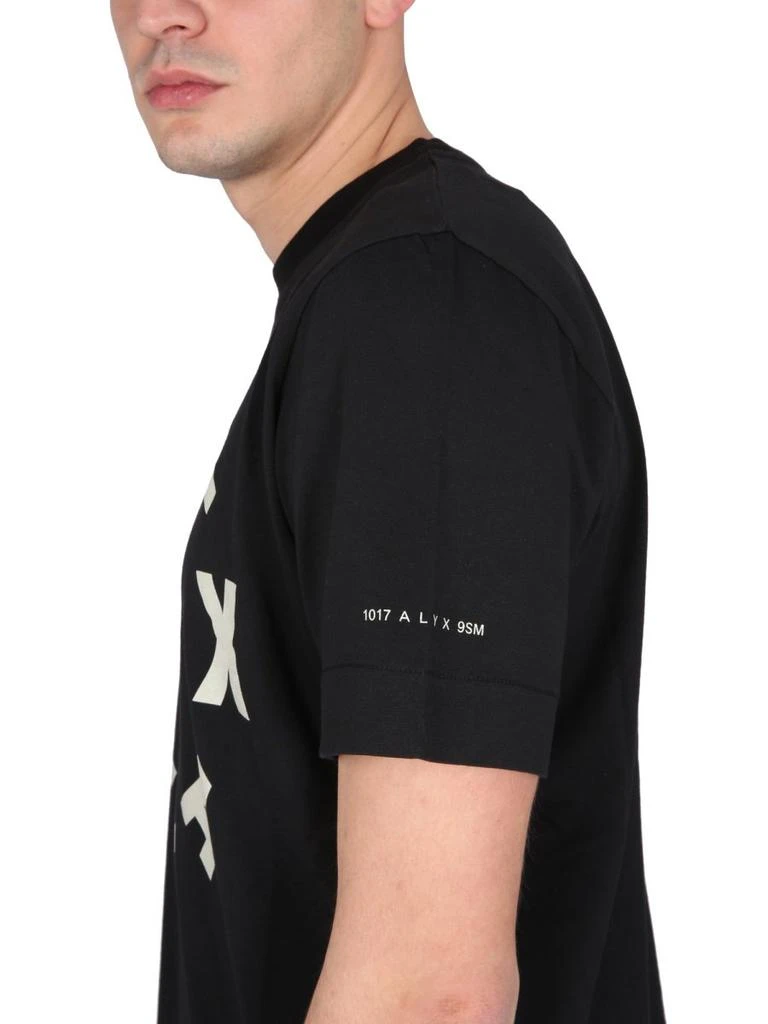 1017 ALYX 9SM 1017 ALYX 9SM Circle Logo Printed Crewneck T-Shirt 3