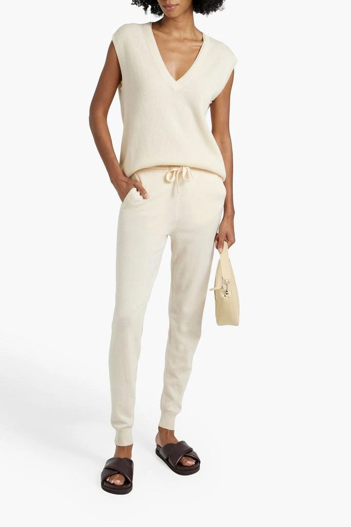 Max Mara Cervo wool and cashmere-blend track pants 2