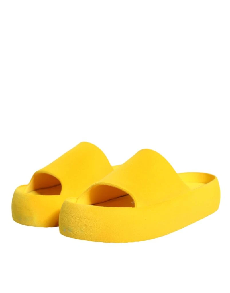 Dolce & Gabbana Rubber Slides Sandals Beachwear Women's Shoes (Pre-Owned) 4