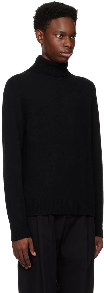 Ralph Lauren Black Ribbed Turtleneck 2