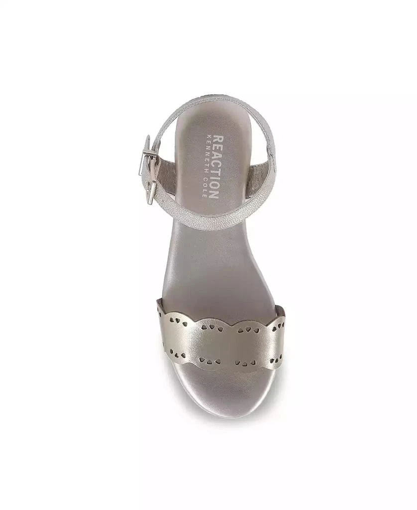 Kenneth Cole Little and Big Girls Ebba Avon Wedge Sandals 5