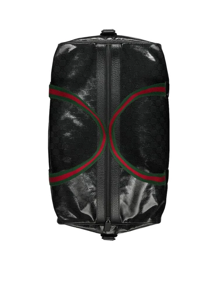 Gucci LARGE TRAVEL BAG WITH WEB DETAIL 7
