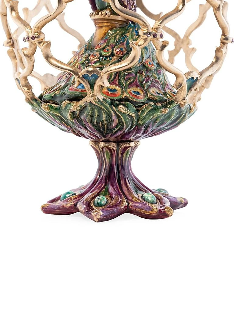 Jay Strongwater Peacock Egg Objet 4