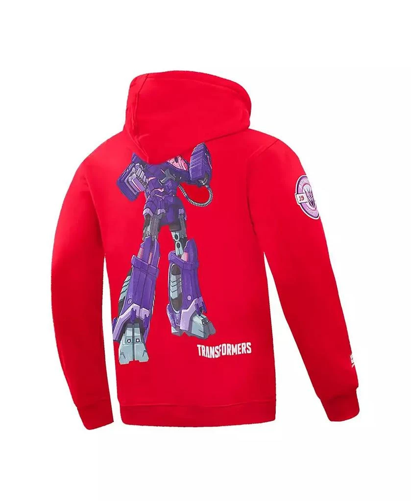 Freeze Max Men's and Women's Red Transformers Made On Cybertron Pullover Hoodie 3