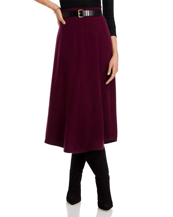 C by Bloomingdale's Cashmere Midi Skirt - Exclusive 1