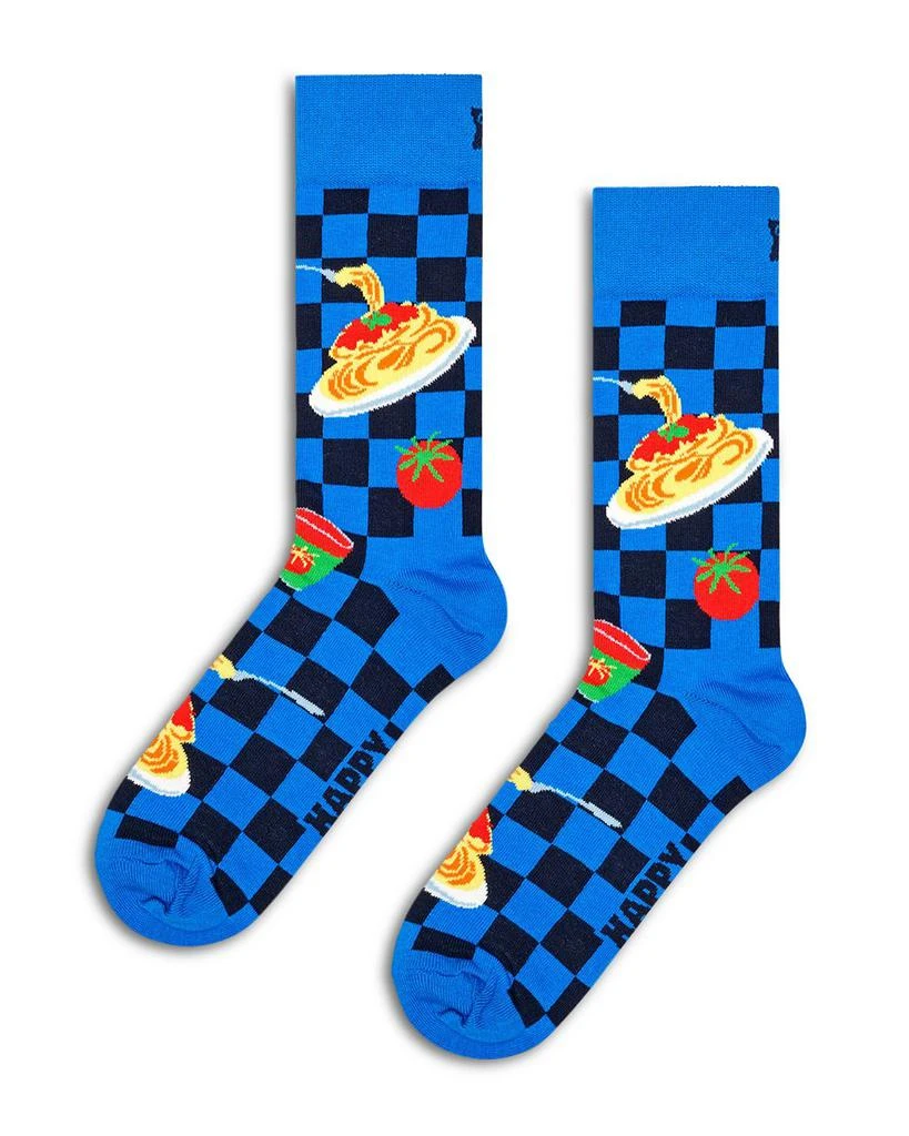 Happy Socks Dinner Crew Socks 1