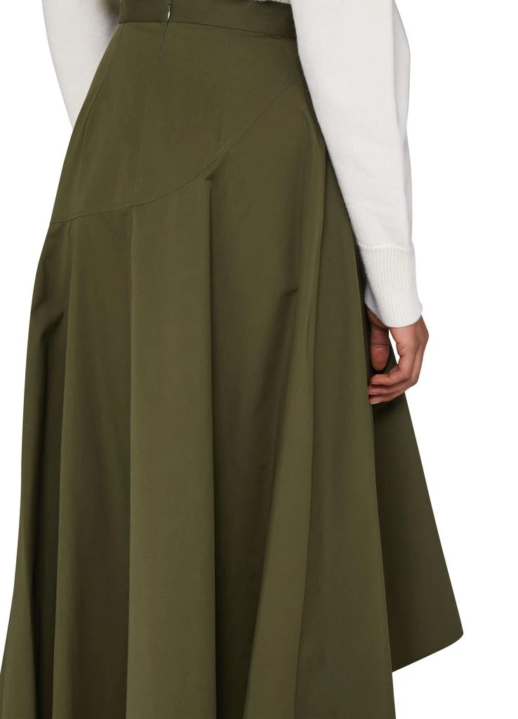 Alexander McQueen Cotton poplin skirt 6