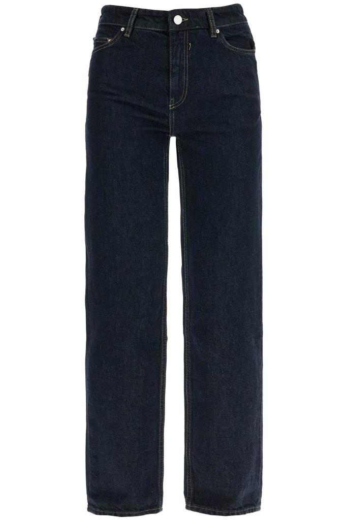 Totême high-waisted slim jeans in organic cotton blue