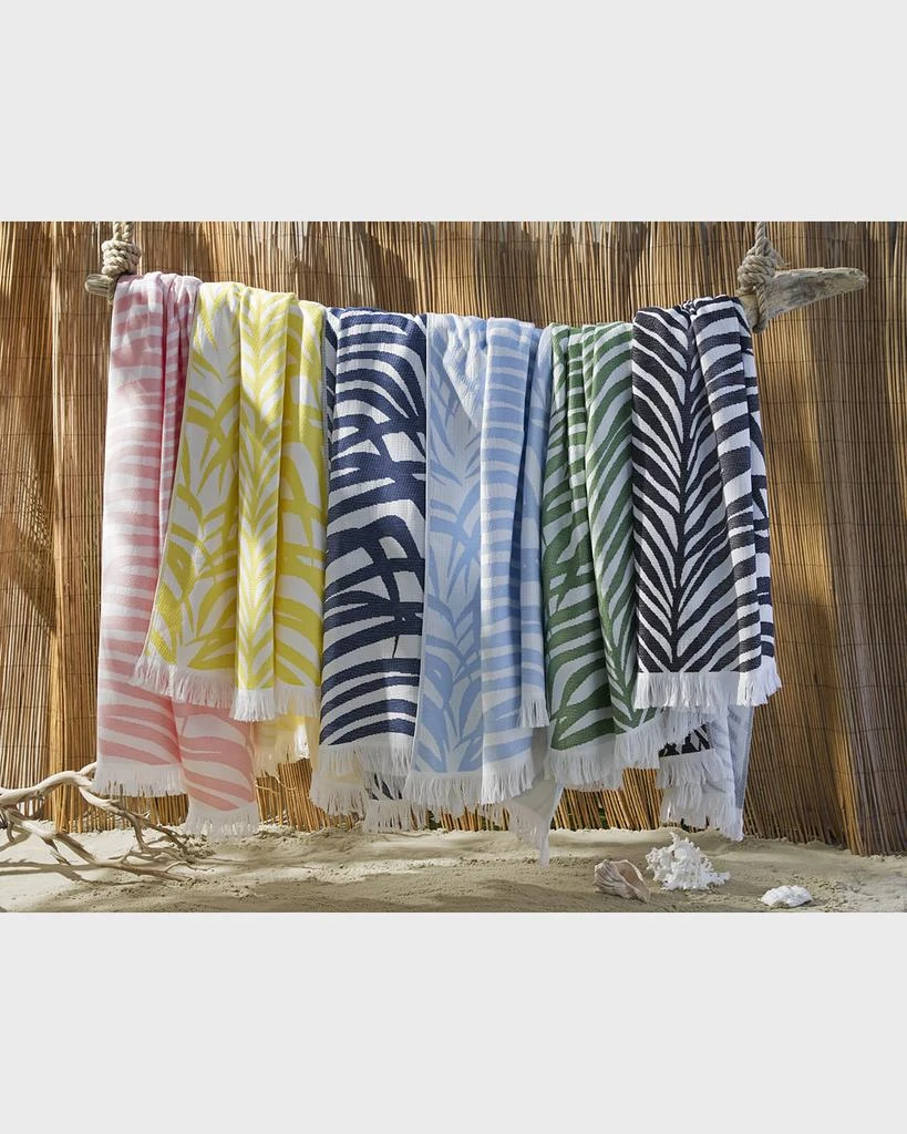 Matouk Zebra Palm Beach Towel 1