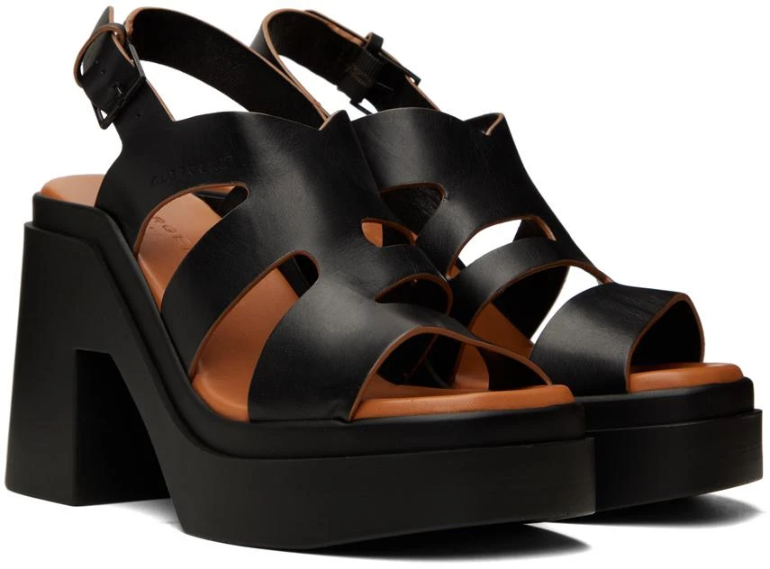 Clergerie Black Nateo Heeled Sandals 4