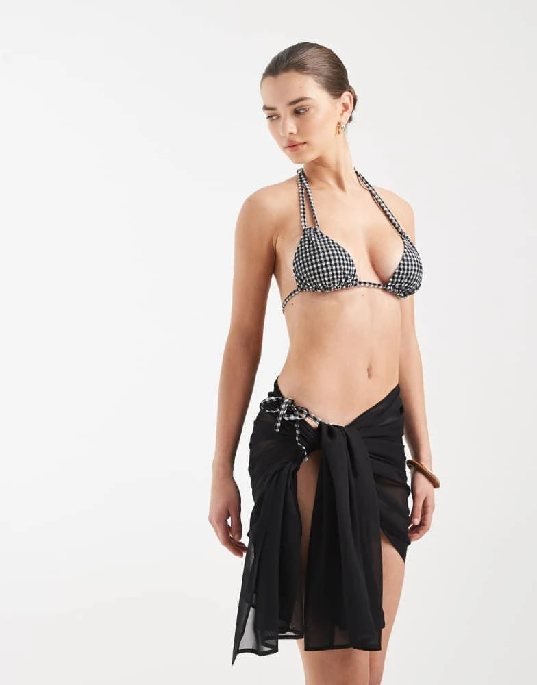 Aray Aray tie sarong in black 2