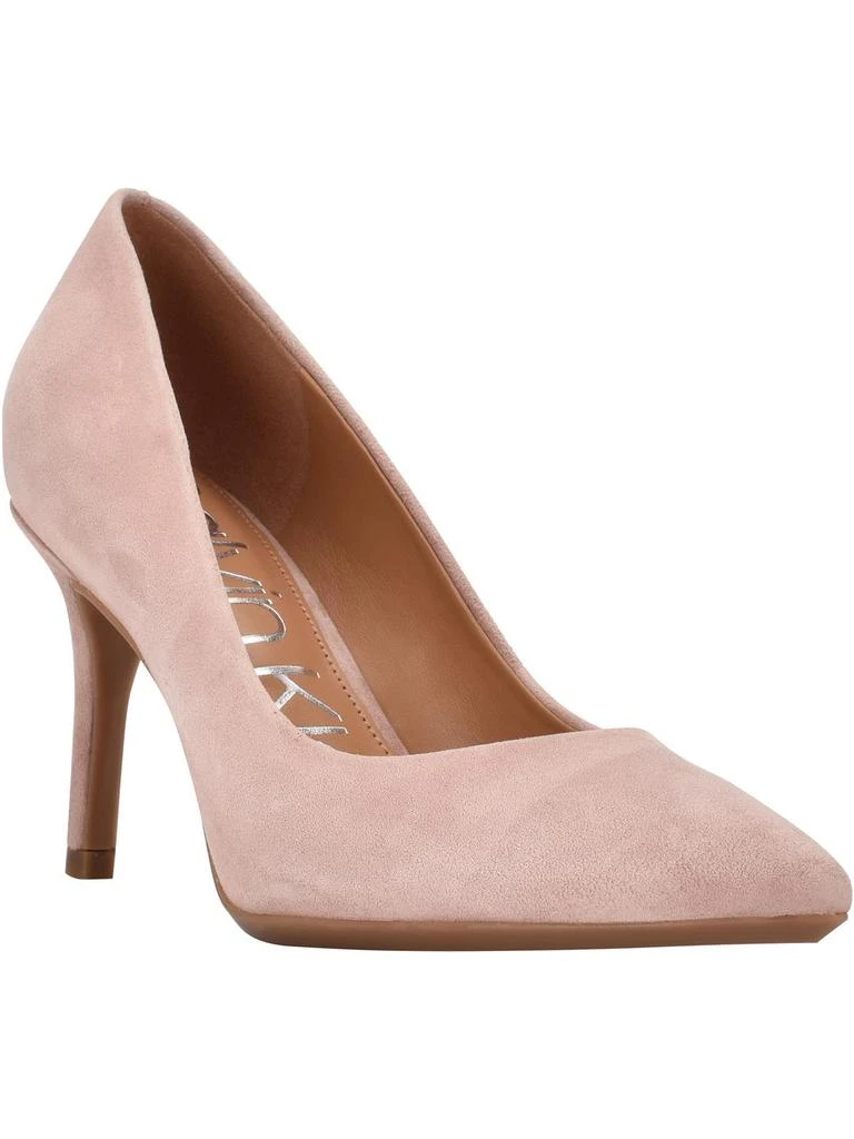 Calvin Klein Gayle Womens Leather Pointed Toe Heels 19
