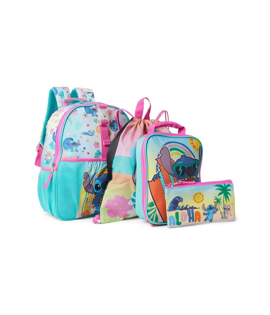 BIOWORLD Kids Lilo & Stitch Backpack Set (Little Kid/Big Kid) 1