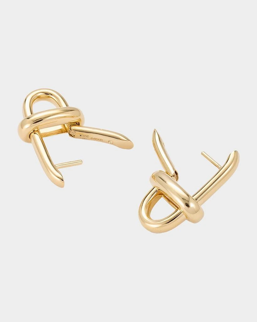 Pomellato Iconica 18K Yellow Gold Link Earrings 4
