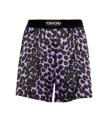 Tom Ford Leopard-print shorts 1