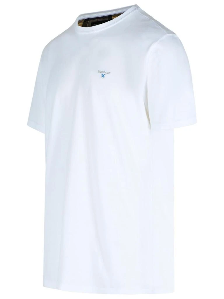Barbour Barbour Logo Embroidered Crewneck T-Shirt 3