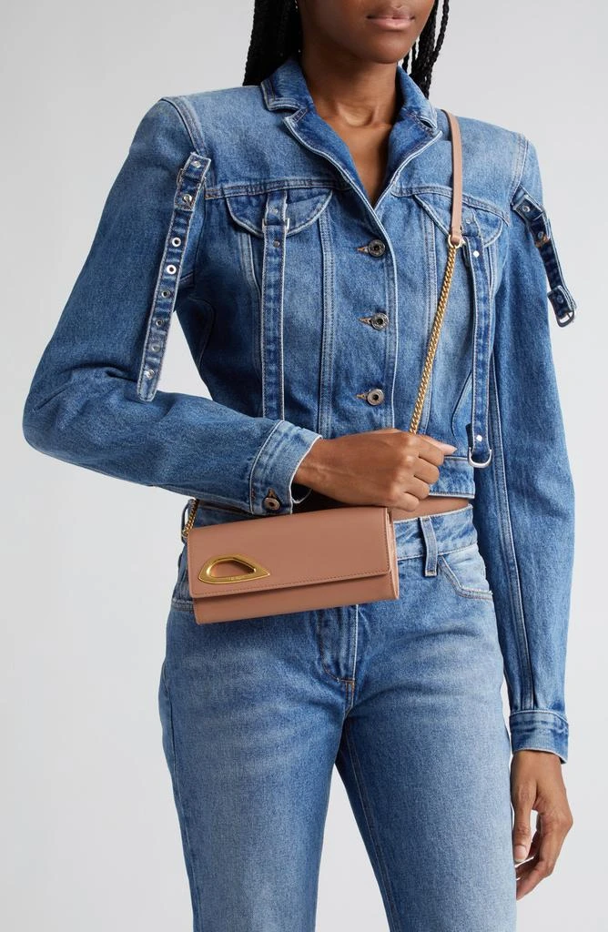 Off-White Clam Wallet on a Chain 2