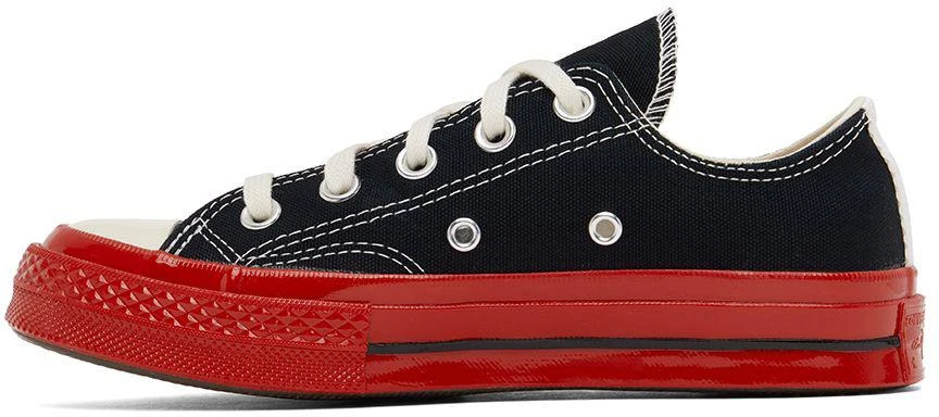 COMME des GARÇONS PLAY Black & Red Converse Edition Chuck 70 Sneakers 3