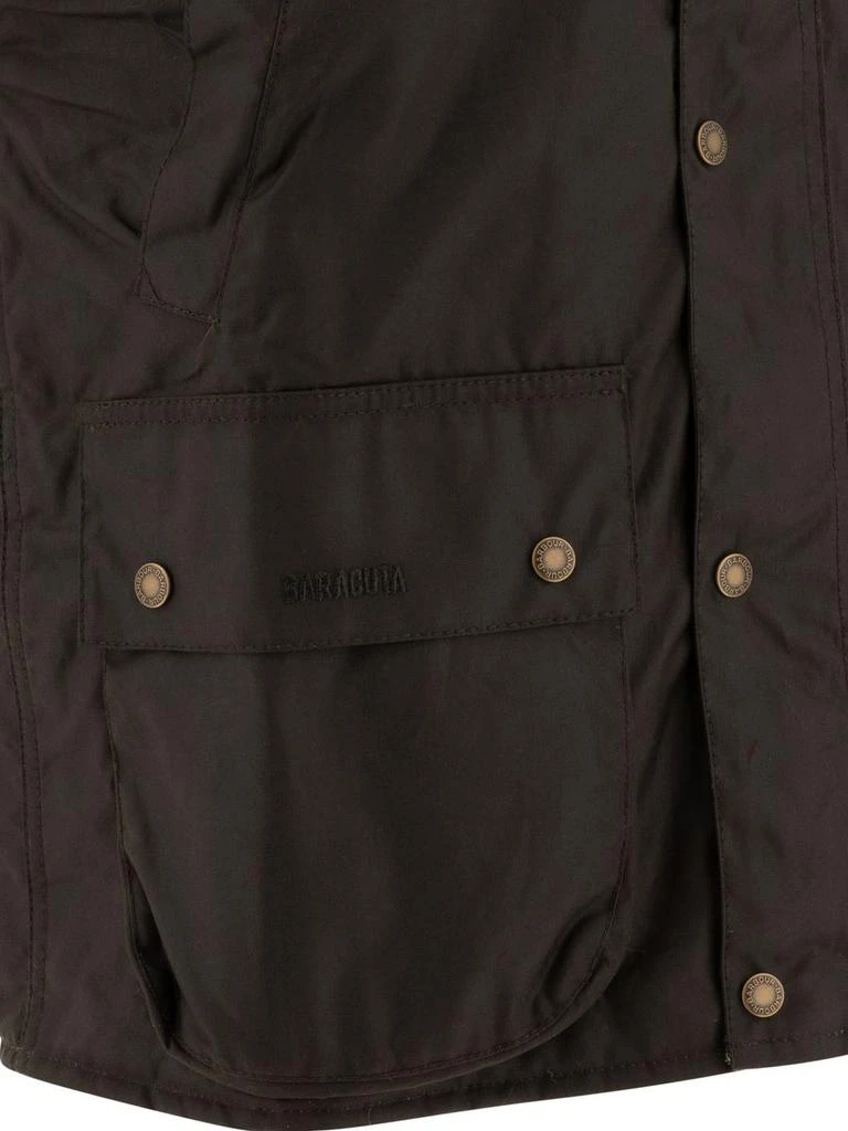 Baracuta Baracuta Barbour X Baracuta Waxed Oversized Vest Jacket 4