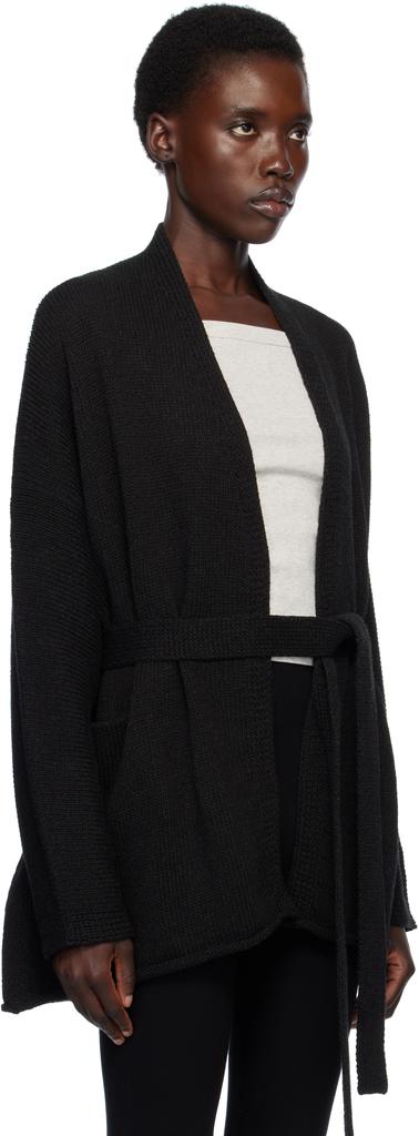 LAUREN MANOOGIAN Black Coto Cardigan