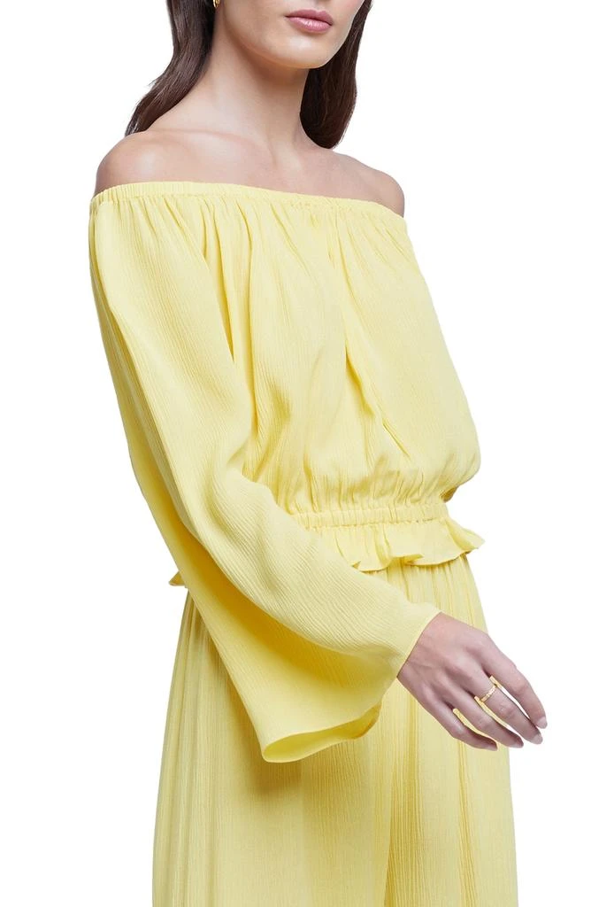 L'Agence Callan Off the Shoulder Top 3