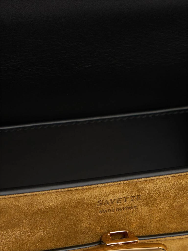 SAVETTE The Symmetry Suede Pochette 5
