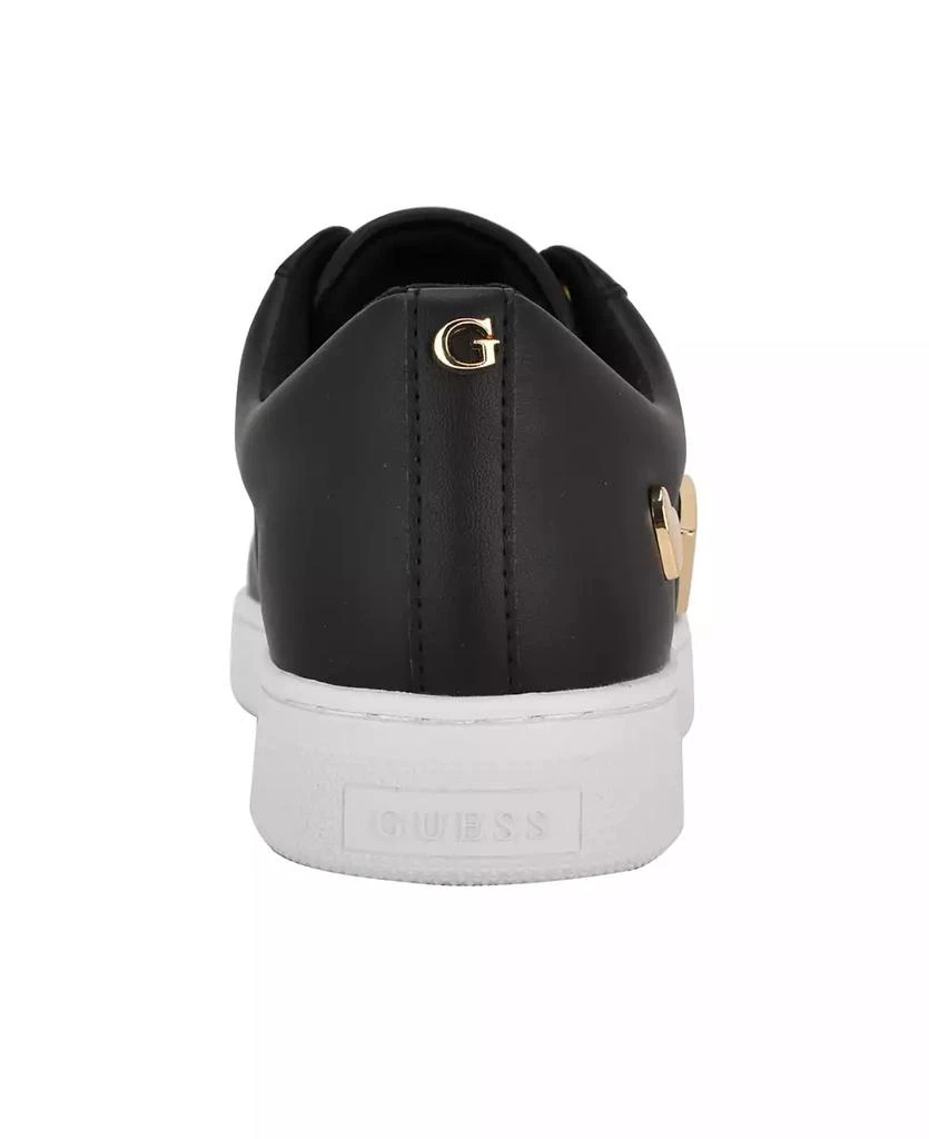 GUESS Women's Runia Embellished Lace-Up Sneakers 3