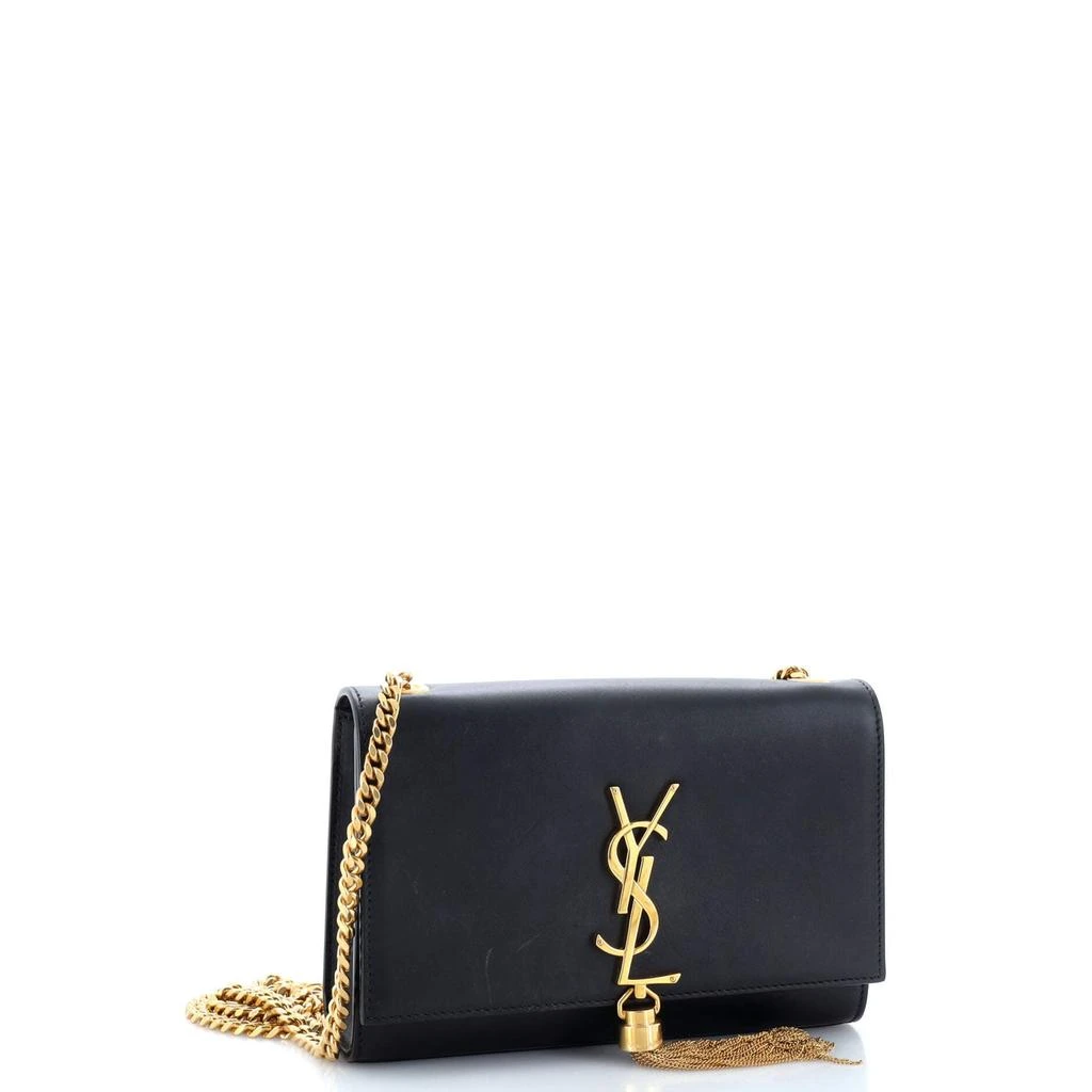 Yves Saint Laurent Classic Monogram Tassel Crossbody Bag Leather Small 2