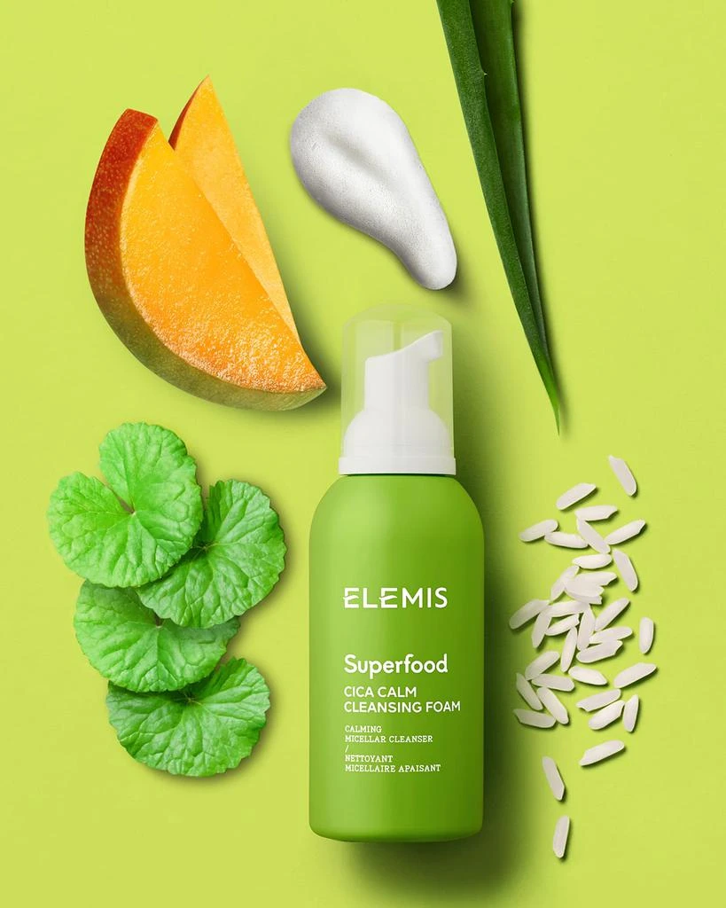 ELEMIS Superfood Cica Calm Cleansing Foam, 6 oz./ 180 mL 3