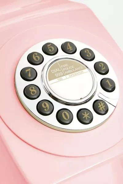 GPO GPO 746 Retro Push Button Dial Landline Wall Mount Phone 3