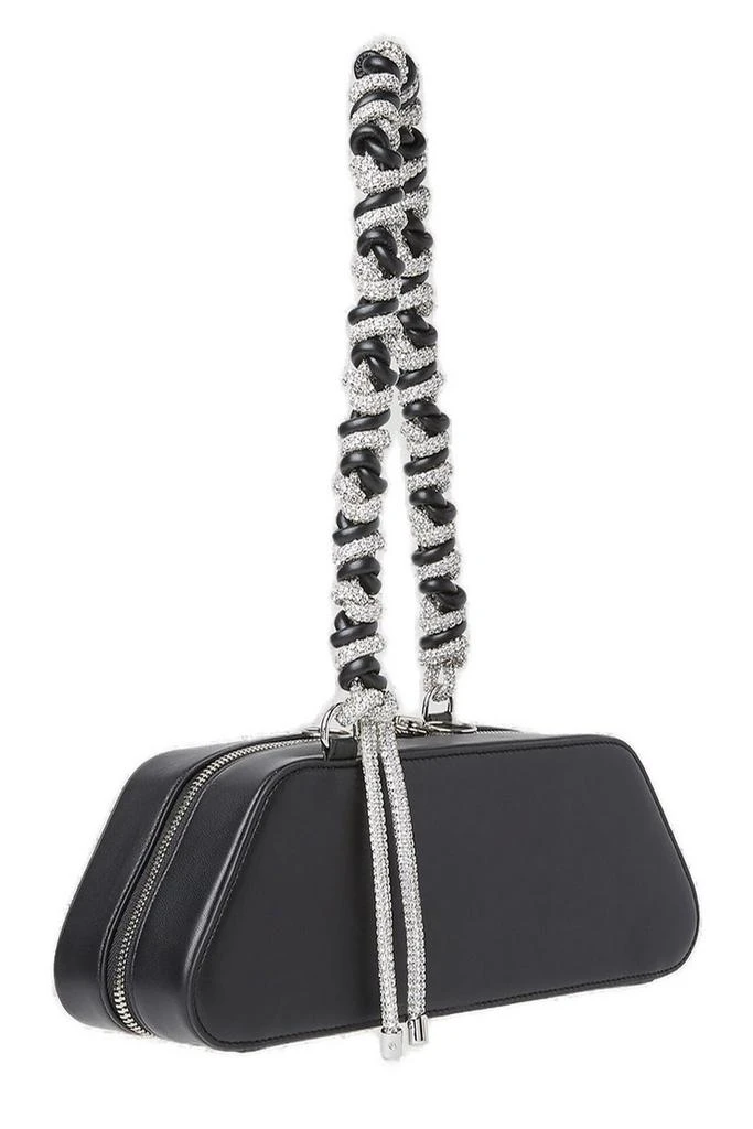 Kara Kara Rhombus Braided Strap Embellished Shoulder Bag 3
