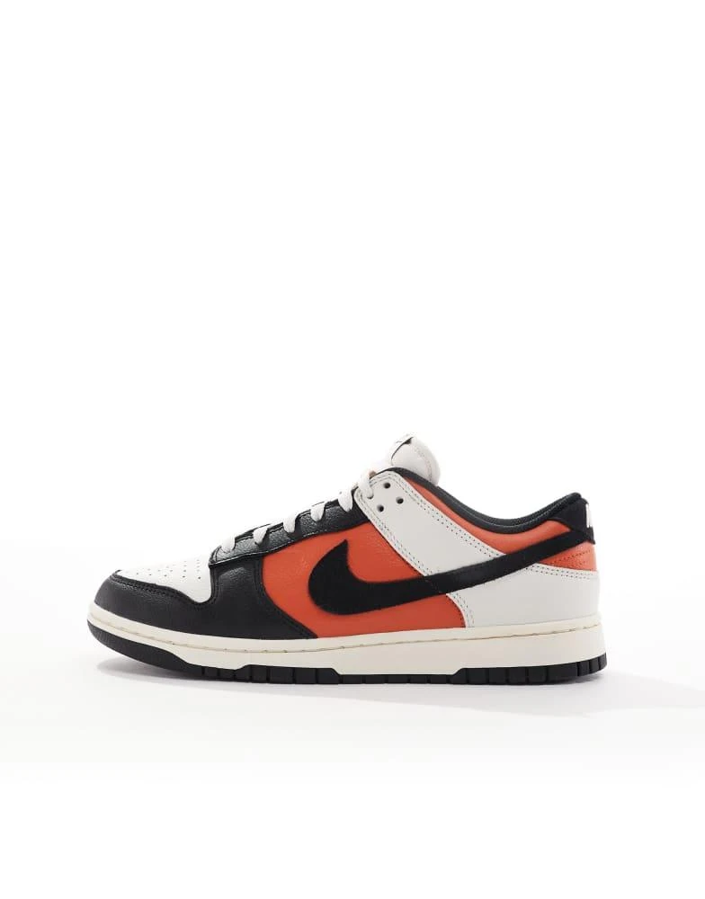 NIKE Nike Dunk Low Retro halloween trainers in white, orange and black 2