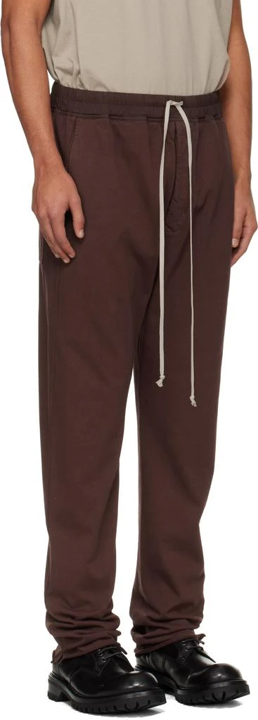 Rick Owens Burgundy Concordians Berlin Drawstring Sweatpants 2