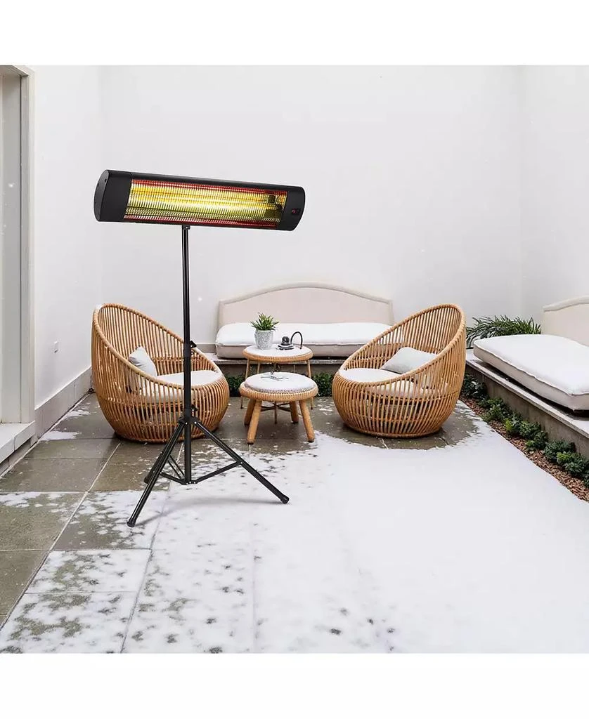 SUGIFT 1500W Infrared Space Heater with 3 Heat Settings 
Remote Control 2