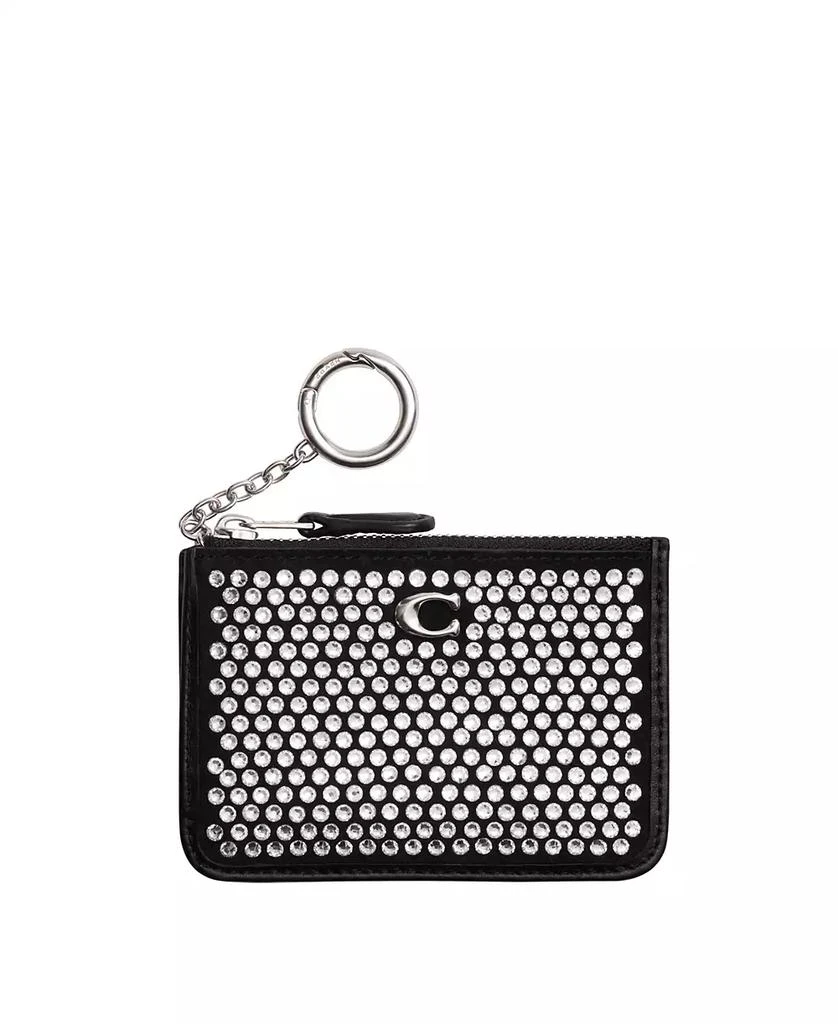 Coach Essential Mini Id Crystal Card Case Wallet 1