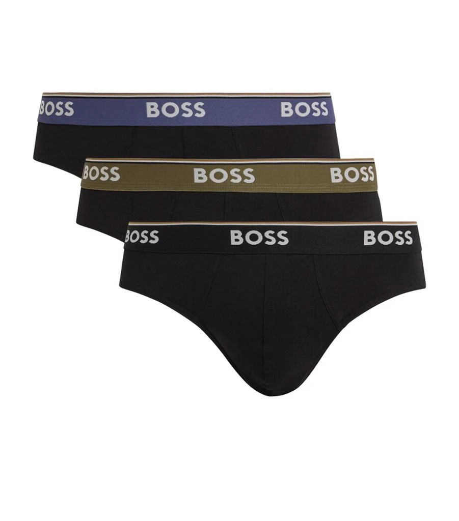 Hugo Boss Stretch-Cotton Power Briefs (Set of 3) 1