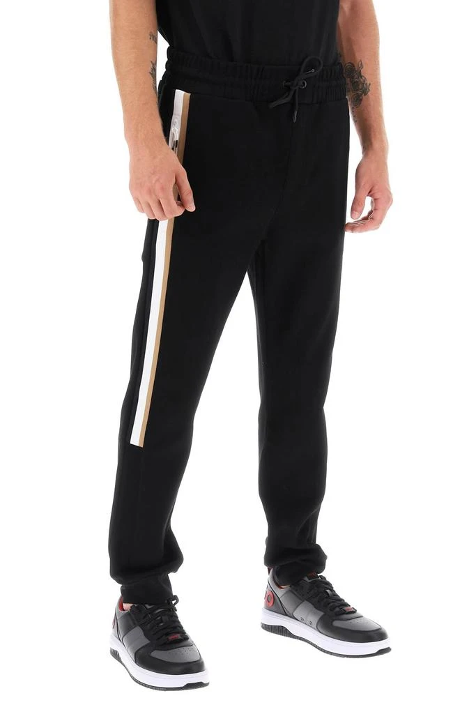 BOSS joggers with two-tone side bands 2